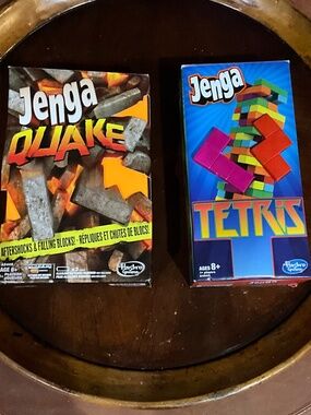 Jenga Quake and Jenga Tetris